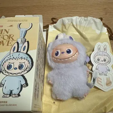 LABUBU PIN FOR LOVE 봉제 인형 펜던트 E