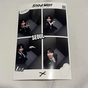 Snow Man 서울 팝업 아베 료헤이 사진