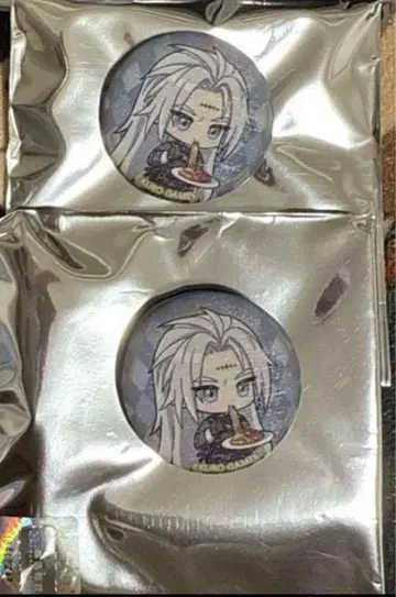 명조 스이파라 콜라보 카카로 캔뱃지 2점