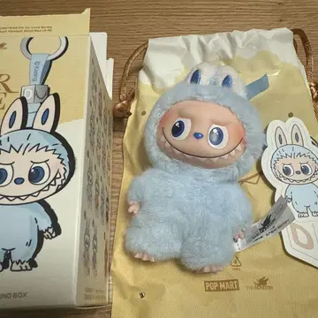 LABUBU PIN FOR LOVE 봉제 인형 펜던트 D