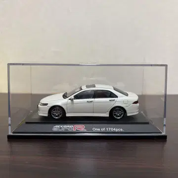 1/43 혼다 어코드 유로R CL7 에브로 프리미엄 화이트 펄