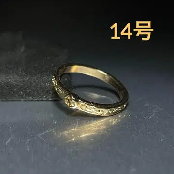 빈티지 패션 반지 골드 14호 조각 개성있는 스톤 반지