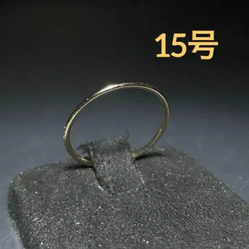 빈티지 패션 반지 골드 15호 심플 캐주얼 슬림