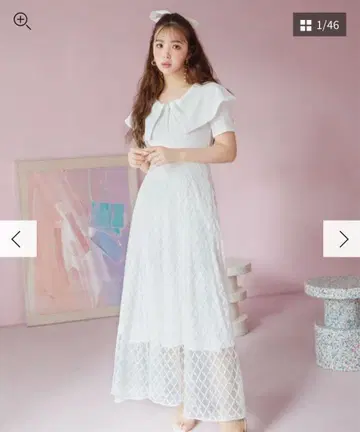 dazzlin [ CALNAMUR 콜라보 ] 지퍼 칼라 코르셋 원피스