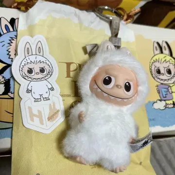 러브브 LABUBU PIN FOR LOVE 봉제 인형 펜던트 H