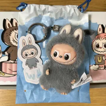LABUBU PIN FOR LOVE 봉제 인형 펜던트 W