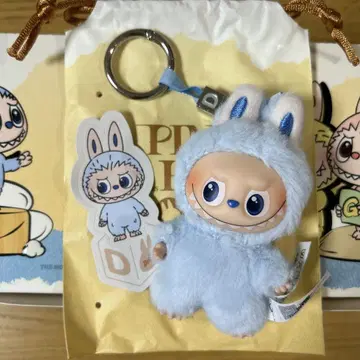 LABUBU PIN FOR LOVE 봉제 인형 펜던트 D