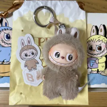 러브브 LABUBU PIN FOR LOVE 봉제 인형 펜던트 B