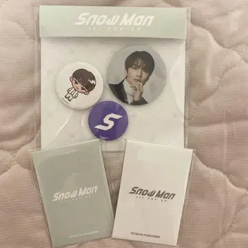 SnowMan POP-UP 한국 한정 세트 후카사와 타츠야