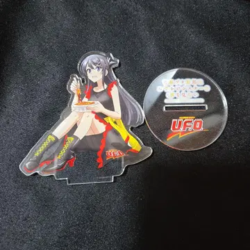 청춘 돼지는 사쿠라지마 마이 아크릴 스탠드 닛신 UFO 콜라보
