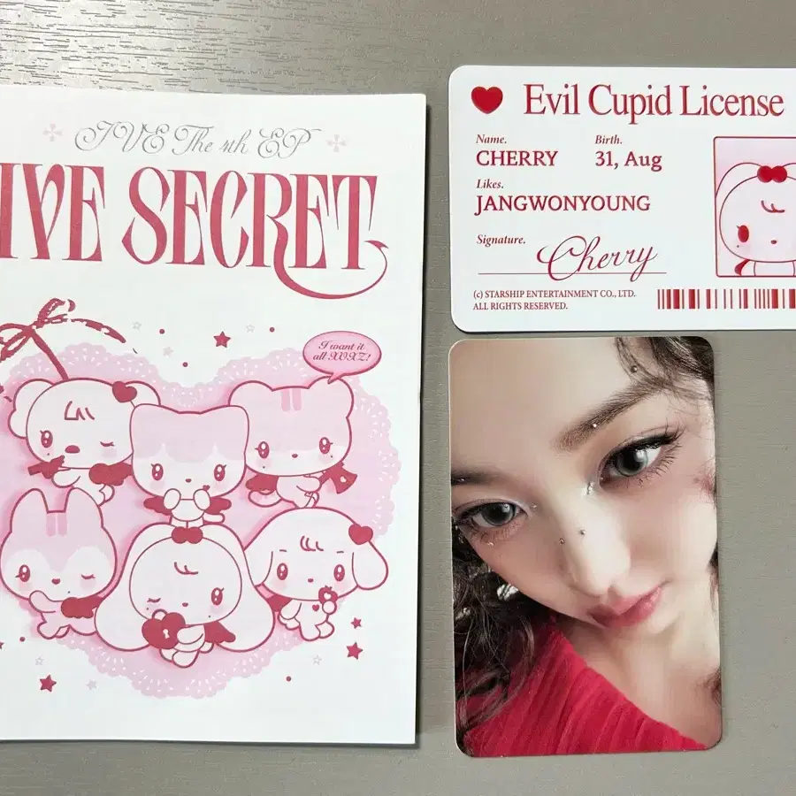 IVE secret Evil Cupid レイ Naori アブブ IVE SECRET EVIL CUPID Ver