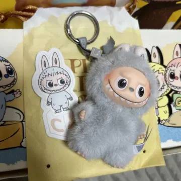 LABUBU 핀 포 러브 봉제 인형 펜던트 C
