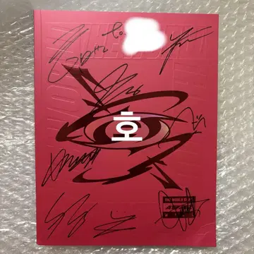 ATEEZ the world ep.fin 앨범 전원 사인