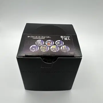 트랜스포머 그래프 아트 캔뱃지 데스트론 7개 세트 미개봉품