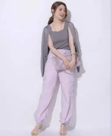 아푸와이저 리셰 카고 팬츠 라벤더