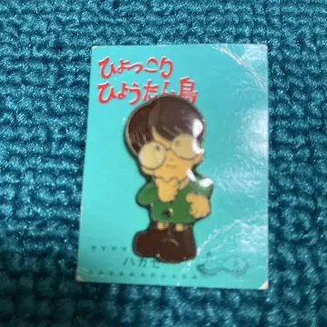 흔들흔들 표주박 섬 하카세 핀 배지 레트로
