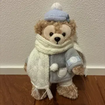 더피 댄싱 눈송이 인형 배지