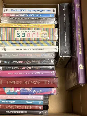 Hey! Say! JUMP DVD Blu-ray 모음