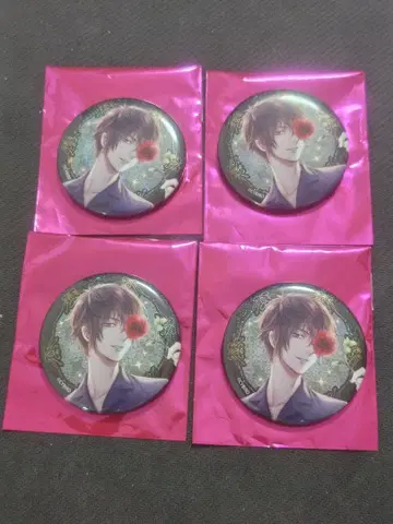 잘생긴 왕자 5주년 기념 Cafe 길버트 캔뱃지 4개 The
