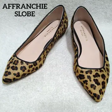 AFFRANCHIE SLOBE 펌프스 레오파드 슬로브 이에나 22cm