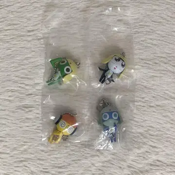 개구리 중사 케로로 집게로 연결하는 마스코트입니다 세트