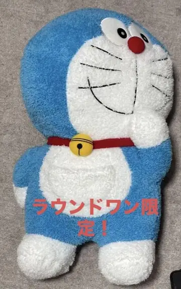도라에몽 봉제 인형 약 30cm 방울 포함