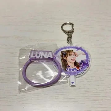 나카가와 루카 뉴카와 페스티벌 부채 아크링 키링 머리끈