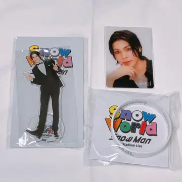 [ 미개봉 새상품 ] Snow Man 라울 Snow World 3세트