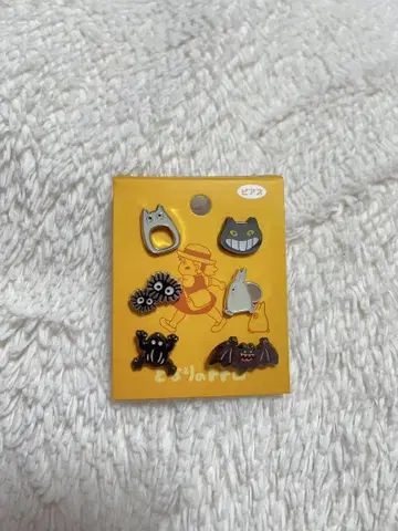 이웃집 토토로 오프닝 귀걸이 6개 세트