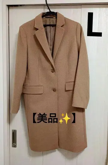 [ 새상품급 ] UNIQLO 울 캐시미어 체스터 코트