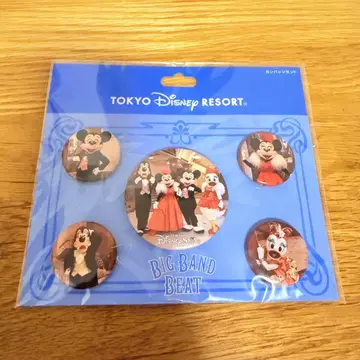 디즈니 빅밴드 비트 캔뱃지 세트
