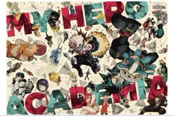 나의 히어로 아카데미아 원화전 A 전 아트 포스터