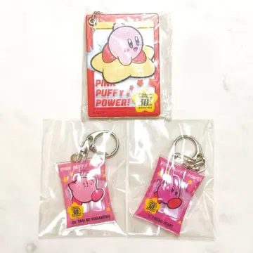 별의 커비 30th 에어 키링 슬라이드 거울