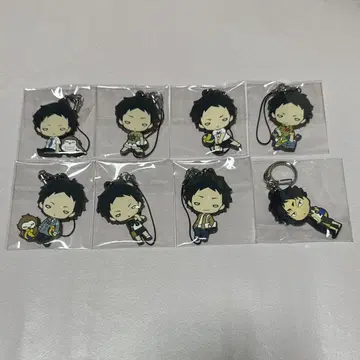 하이큐!! 러버 마스코트 아카아시 케이지 8종 세트