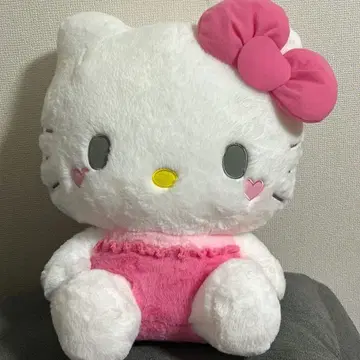 헬로키티 봉제 인형 하트 볼 호박 팬츠 인형
