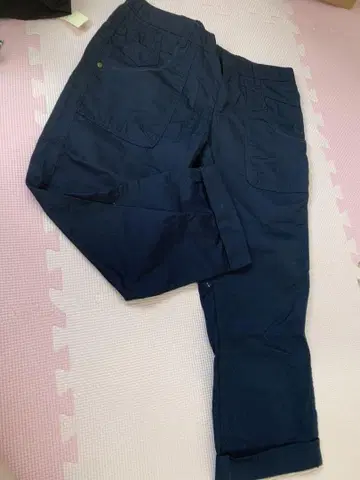네이비 캐주얼 팬츠 L 사이즈