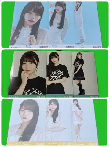 오카모토 히나 라이브T 도쿄 special 썸머 자켓 브로마이드