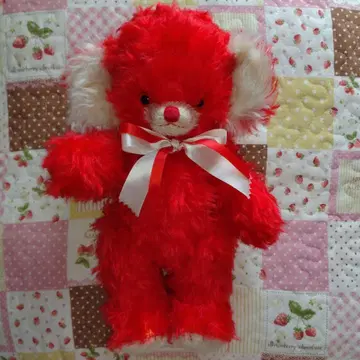 멜리소트 치키 컬러풀 아이즈 루비 봉제 인형 MERRYTHOUGHT