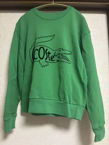 LACOSTE 그린 맨투맨 40