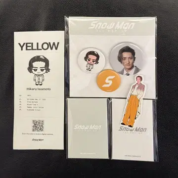 Snow Man 이와모토 테루 한국 POPUP 5종 세트