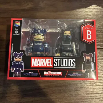 해피 복권 베어브릭 marvel 마블 B상 페어 박스상