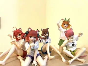 5등분의 신부 Desktop Cute Cat room wear ver.
