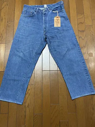 텐더 로인 데님 팬츠 34 M 사이즈 WASH