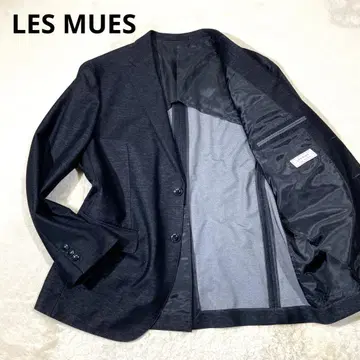 LES MUES Active-Tech 워셔블 데님 테일러드 자켓 M