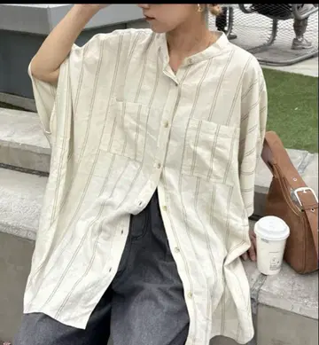 차오패닉 티피 린넨 레이온 돌먼 셔츠