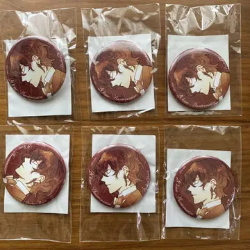 판도라 하츠 길버트 캔뱃지 판바니 복권 6점 세트