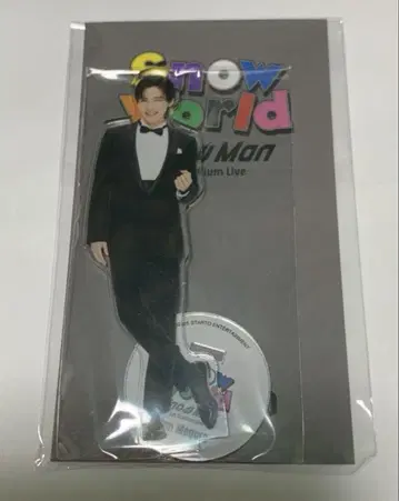 SnowMan 메구로 렌 SnowWorld 아크릴 스탠드