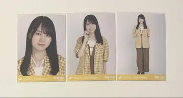 노기자카46 브로마이드 카키 하루카 썸머 자켓 3종 컴프