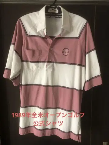 1989년 US 오픈 골프 공식 피케 셔츠 반팔 XL 오크힐 CC