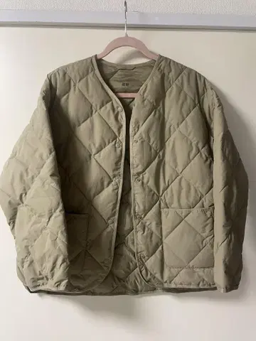 UNIQLO 퍼프 테크 릴랙스 자켓 S